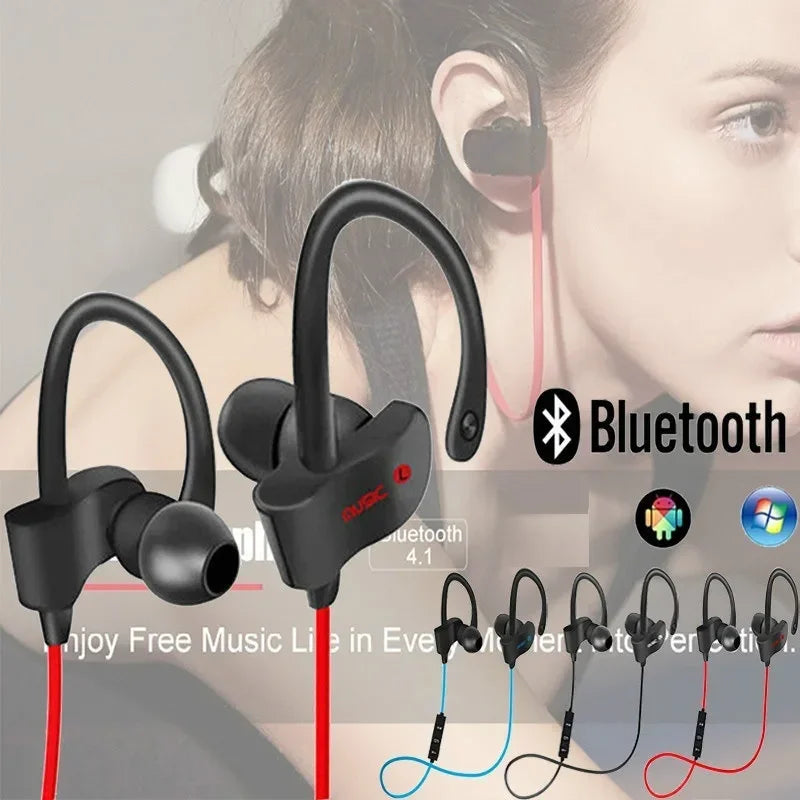 FlexSound™ - Anti-Sweat Wireless Ear Hook Sport Earphones