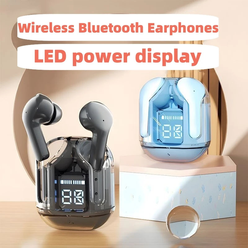 SoundLux™ - TWS Bluetooth 5.3 Wireless Earbuds with LED Power Display