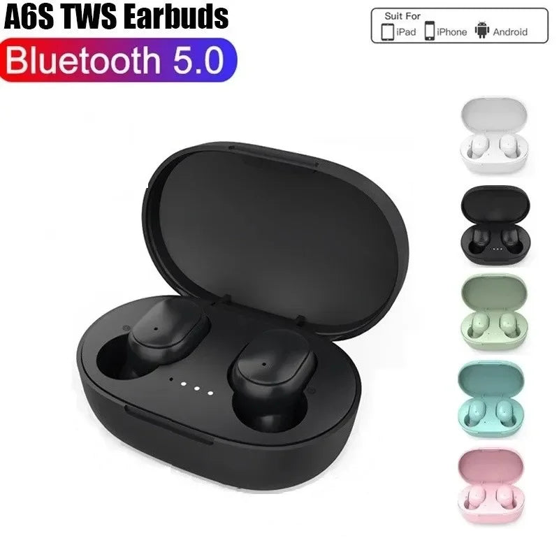 A6S™ TWS - Bluetooth 5.1 Wireless Earbuds with Touch Control