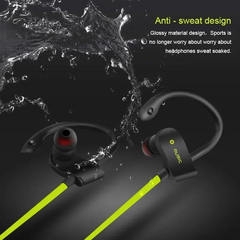 FlexSound™ - Anti-Sweat Wireless Ear Hook Sport Earphones